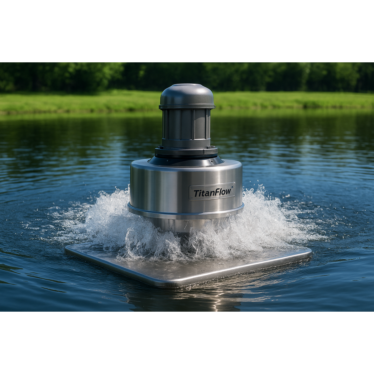 TitanFlow™ Heavy-Duty Industrial Surface Aerator