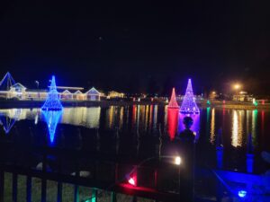 Vanguard Majestic Floating Christmas Trees