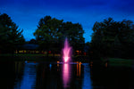 Amherst Fountain, 3 hp for large ponds with color changing LED lights.