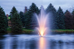 The Amherst Fountain, 3 hp is a reliable pond maintenance solution.