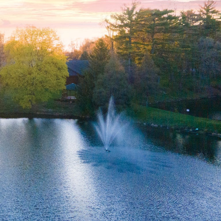 Amherst Fountain for medium residential ponds
