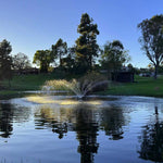 PondSelect Classic Series 1/2 HP Pond Fountain, 5 Spray Patterns – 120V