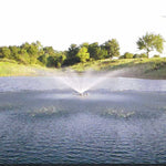 PondSelect Classic Series 1.5 HP Pond Fountain, 5 Spray Patterns – 120V