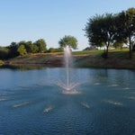 PondSelect Classic Series 3/4 HP Pond Fountain, 5 Spray Patterns – 120V