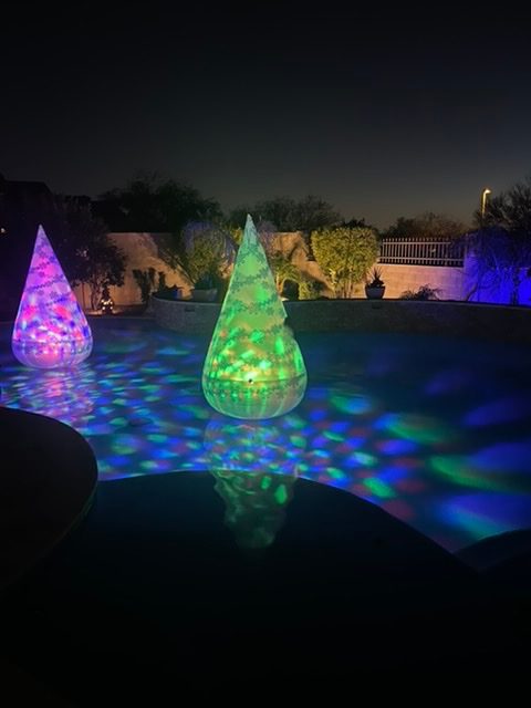 Vanguard Booyah Buoy Floats Are Perfect For Nighttime Swimming Pool Parties