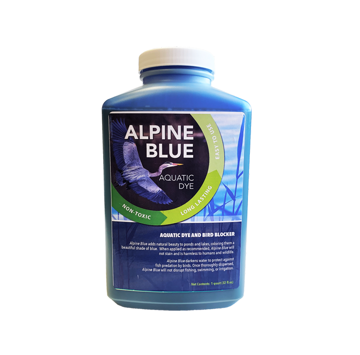Blue Pond Dye
