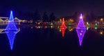 Vanguard Majestic Floating Christmas Trees