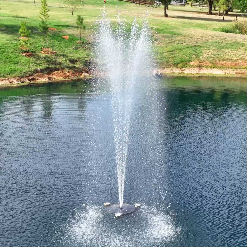 PondSelect Stainless Steel Pro Series 1/2 HP, 5 Spray Patterns – 115V