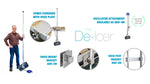 de-icer mounting 