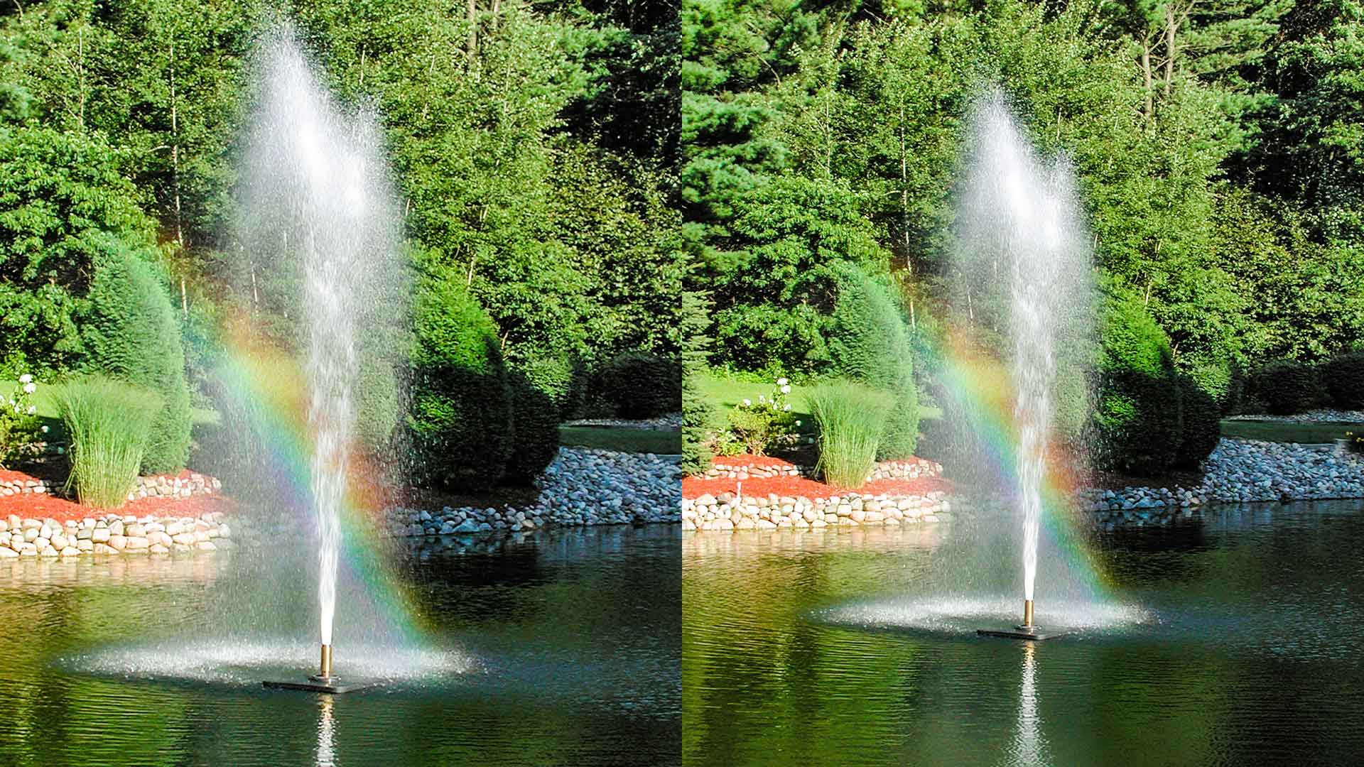 Gusher Fountain for medium ponds by Scott Aerator