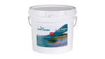 White bucket labeled 'Scott Aerator Duck Pellets' on a white background