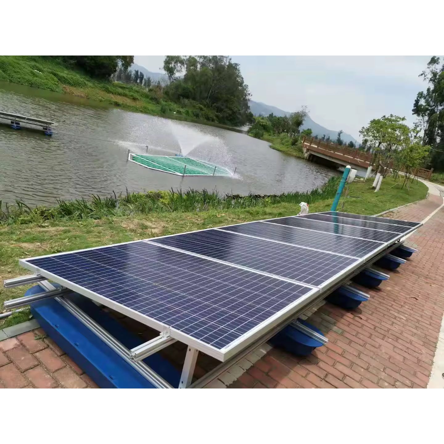 HelioWave™ Industrial Solar Pond Aeration System